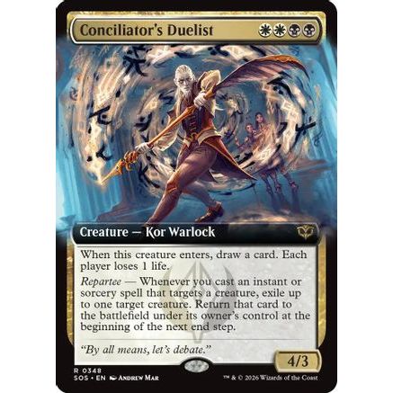 Conciliator's Duelist (Extended Art) (SOS-348) - Secrets of Strixhaven Foil