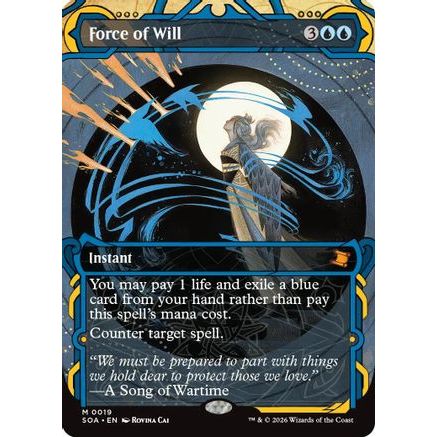 Force of Will (SOA-019) - Secrets of Strixhaven: Mystical Archive