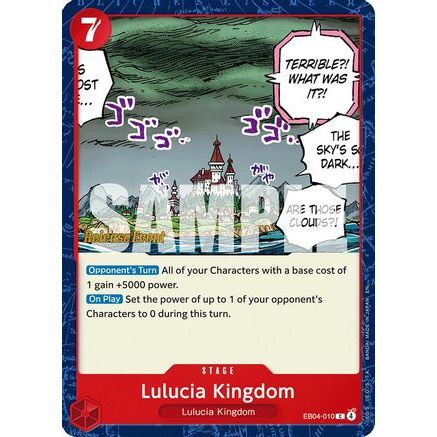 Lulucia Kingdom (EB04-010) - Adventure on Kami's Island Release Event Cards