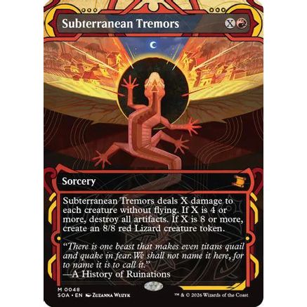Subterranean Tremors (SOA-048) - Secrets of Strixhaven: Mystical Archive