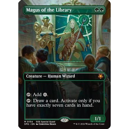 Magus of the Library (Borderless) (SPG-154) - Special Guests