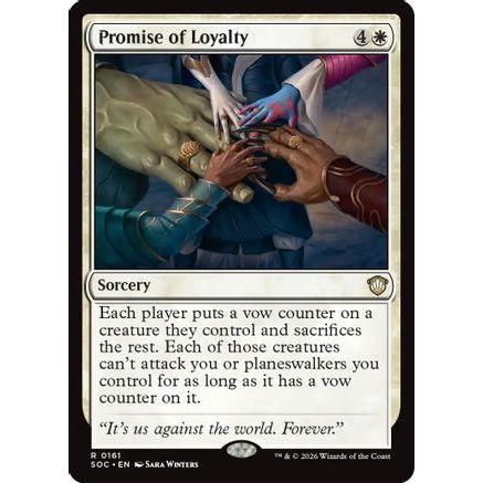 Promise of Loyalty (SOC-161) - Commander: Secrets of Strixhaven