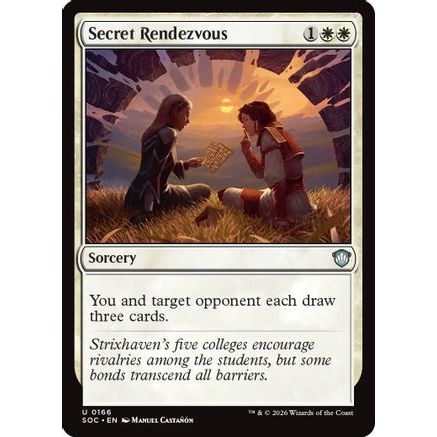 Secret Rendezvous (SOC-166) - Commander: Secrets of Strixhaven