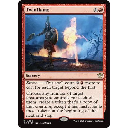 Twinflame (SOC-258) - Commander: Secrets of Strixhaven
