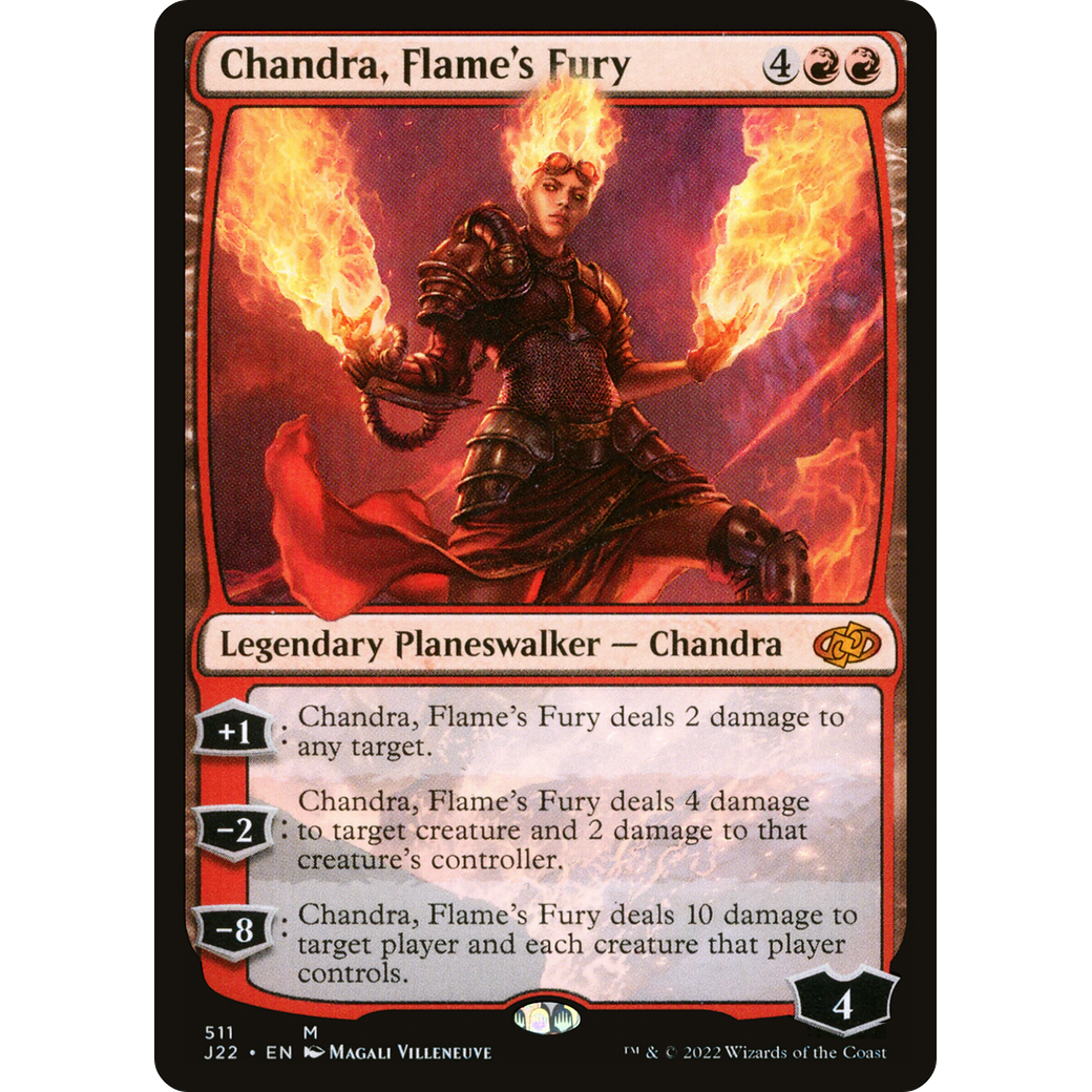 Chandra, Flame's Fury (J22-511) - Jumpstart 2022