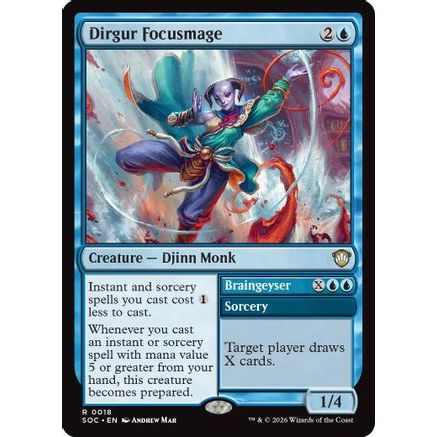 Dirgur Focusmage (SOC-018) - Commander: Secrets of Strixhaven