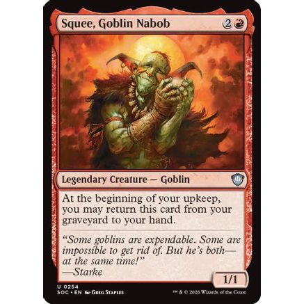 Squee, Goblin Nabob (SOC-254) - Commander: Secrets of Strixhaven