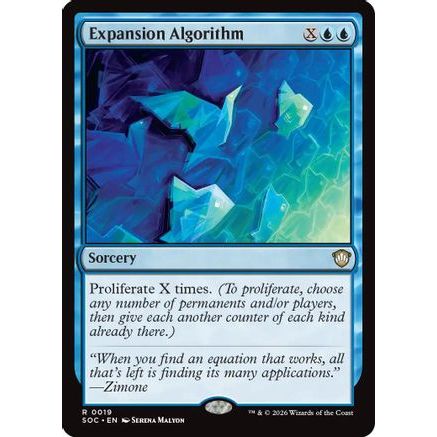 Expansion Algorithm (SOC-019) - Commander: Secrets of Strixhaven