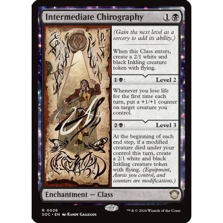 Intermediate Chirography (SOC-026) - Commander: Secrets of Strixhaven