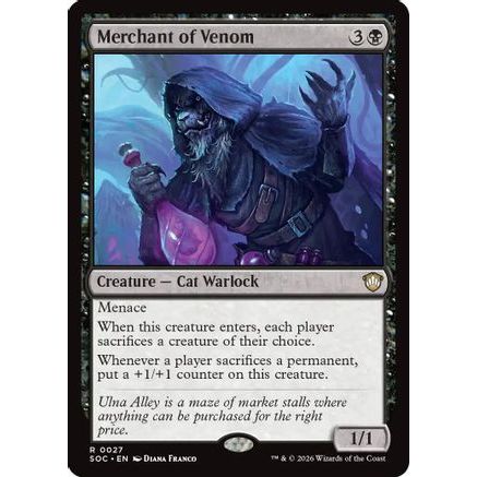 Merchant of Venom (SOC-027) - Commander: Secrets of Strixhaven