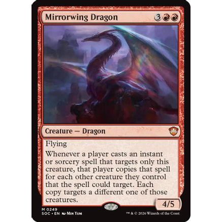Mirrorwing Dragon (SOC-249) - Commander: Secrets of Strixhaven