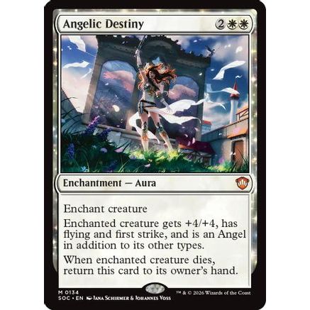 Angelic Destiny (SOC-134) - Commander: Secrets of Strixhaven