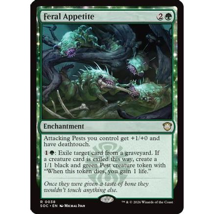 Feral Appetite (SOC-038) - Commander: Secrets of Strixhaven