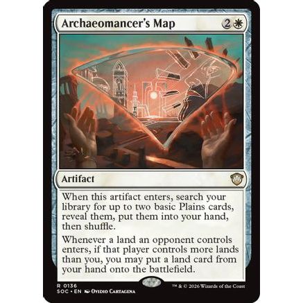 Archaeomancer's Map (SOC-136) - Commander: Secrets of Strixhaven