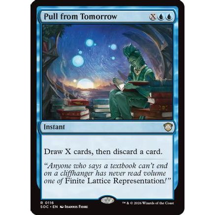 Pull from Tomorrow (SOC-116) - Commander: Secrets of Strixhaven