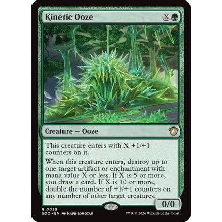 Kinetic Ooze (SOC-039) - Commander: Secrets of Strixhaven