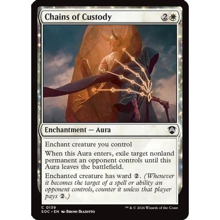 Chains of Custody (SOC-139) - Commander: Secrets of Strixhaven