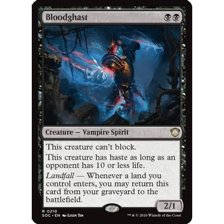 Bloodghast (SOC-210) - Commander: Secrets of Strixhaven