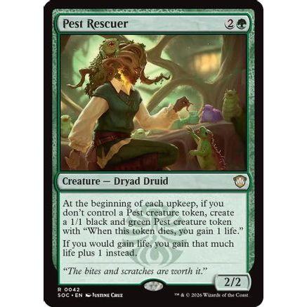 Pest Rescuer (SOC-042) - Commander: Secrets of Strixhaven