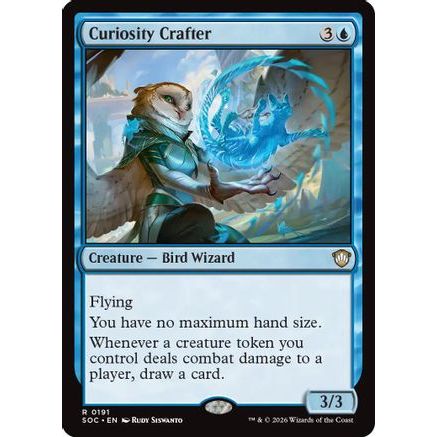 Curiosity Crafter (SOC-191) - Commander: Secrets of Strixhaven
