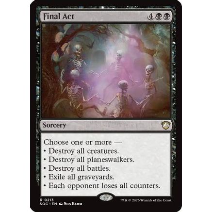 Final Act (SOC-213) - Commander: Secrets of Strixhaven