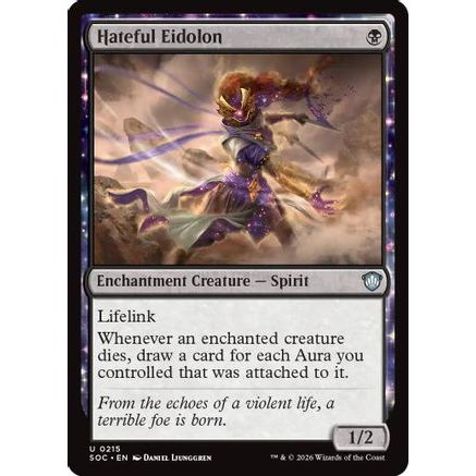 Hateful Eidolon (SOC-215) - Commander: Secrets of Strixhaven