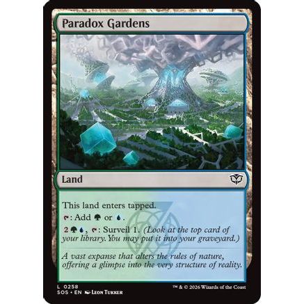 Paradox Gardens (SOS-258) - Secrets of Strixhaven