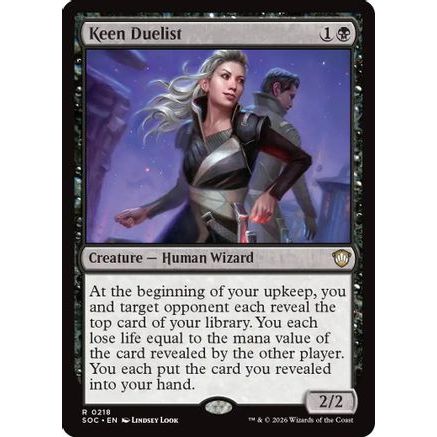 Keen Duelist (SOC-218) - Commander: Secrets of Strixhaven