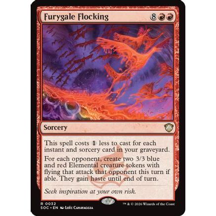 Furygale Flocking (SOC-032) - Commander: Secrets of Strixhaven
