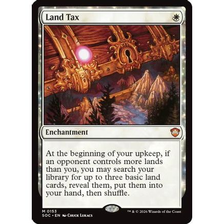 Land Tax (SOC-153) - Commander: Secrets of Strixhaven