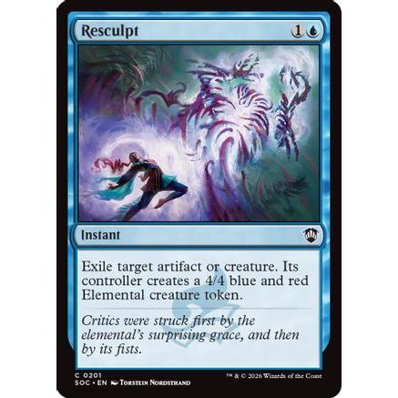 Resculpt (SOC-201) - Commander: Secrets of Strixhaven