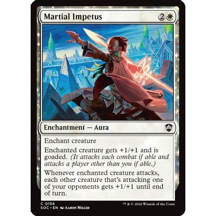 Martial Impetus (SOC-156) - Commander: Secrets of Strixhaven