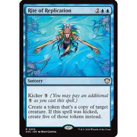 Rite of Replication (SOC-202) - Commander: Secrets of Strixhaven