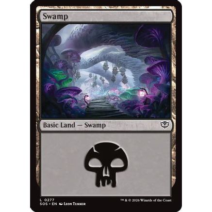 Swamp (0277) (SOS-277) - Secrets of Strixhaven