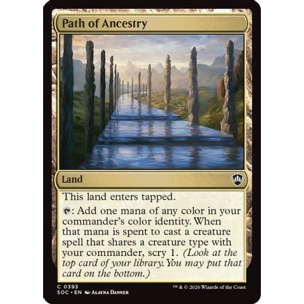 Path of Ancestry (SOC-393) - Commander: Secrets of Strixhaven