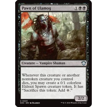 Pawn of Ulamog (SOC-223) - Commander: Secrets of Strixhaven