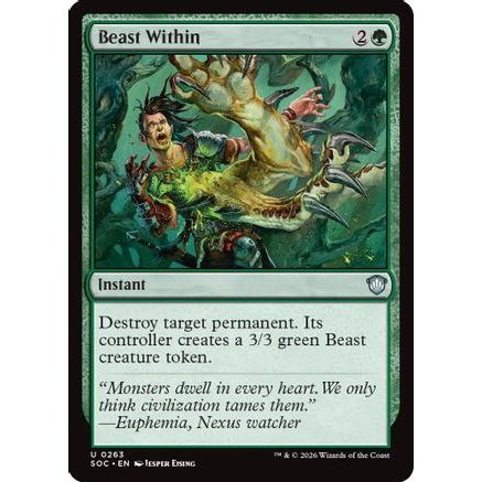 Beast Within (SOC-263) - Commander: Secrets of Strixhaven