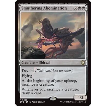 Smothering Abomination (SOC-226) - Commander: Secrets of Strixhaven