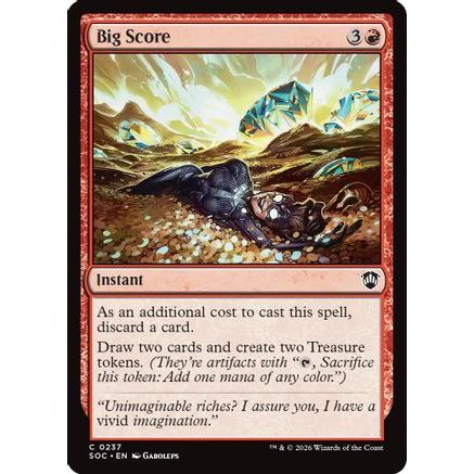 Big Score (SOC-237) - Commander: Secrets of Strixhaven