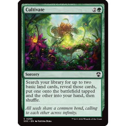 Cultivate (SOC-265) - Commander: Secrets of Strixhaven