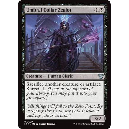 Umbral Collar Zealot (SOC-227) - Commander: Secrets of Strixhaven