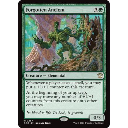 Forgotten Ancient (SOC-267) - Commander: Secrets of Strixhaven