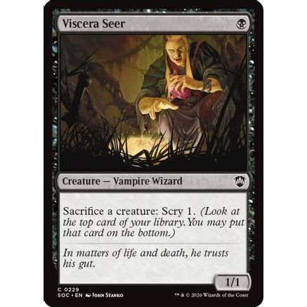Viscera Seer (SOC-229) - Commander: Secrets of Strixhaven