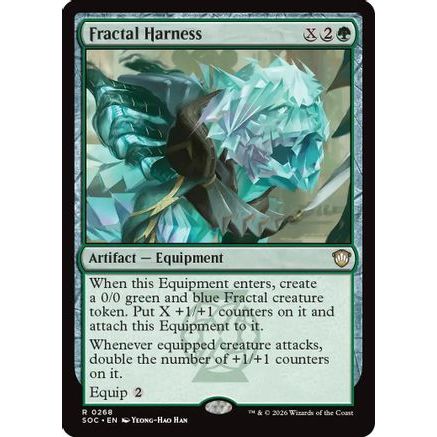 Fractal Harness (SOC-268) - Commander: Secrets of Strixhaven