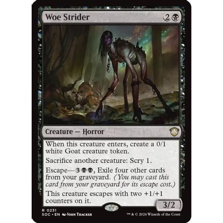 Woe Strider (SOC-231) - Commander: Secrets of Strixhaven