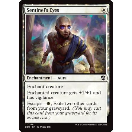 Sentinel's Eyes (SOC-168) - Commander: Secrets of Strixhaven