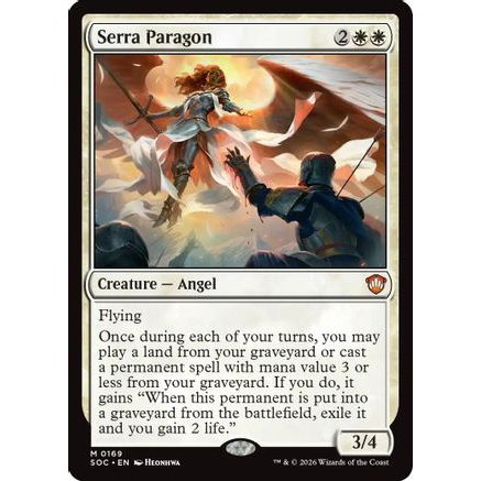Serra Paragon (SOC-169) - Commander: Secrets of Strixhaven