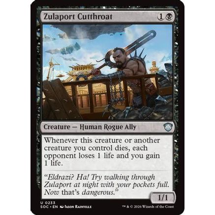 Zulaport Cutthroat (SOC-233) - Commander: Secrets of Strixhaven