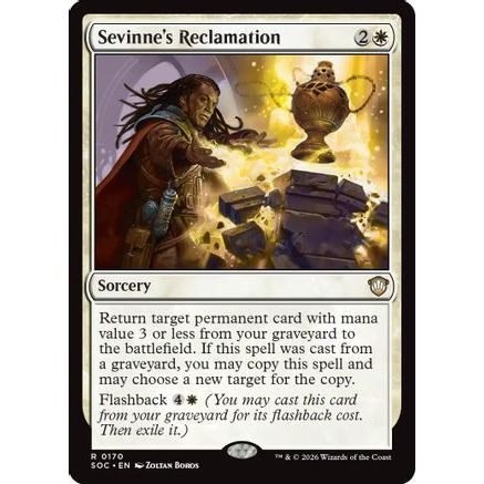 Sevinne's Reclamation (SOC-170) - Commander: Secrets of Strixhaven