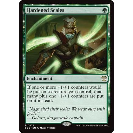 Hardened Scales (SOC-272) - Commander: Secrets of Strixhaven